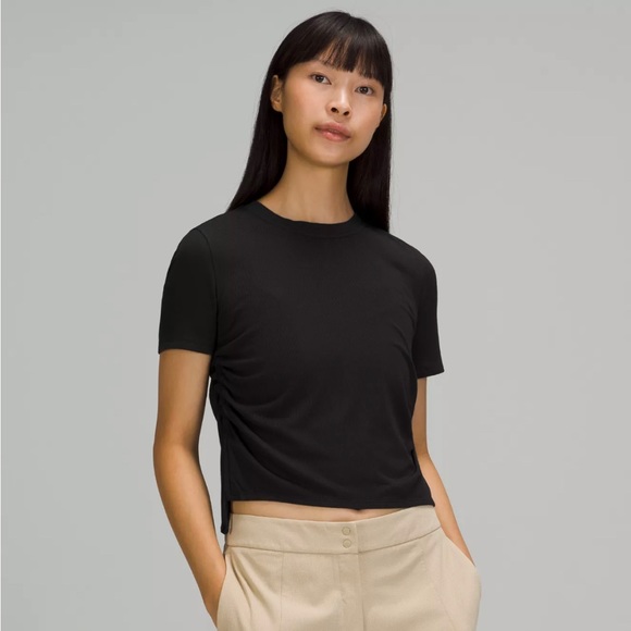 Lululemon Side Cinch Ribbed T - Picture 1 of 5